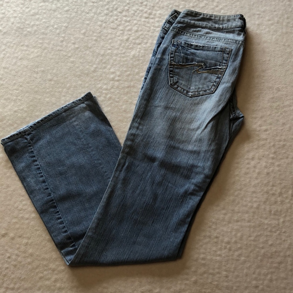 Silver jeans